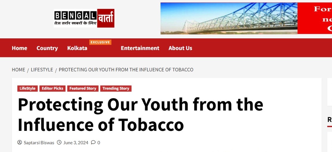 Protecting Our Youth from the Influence of Tobacco
